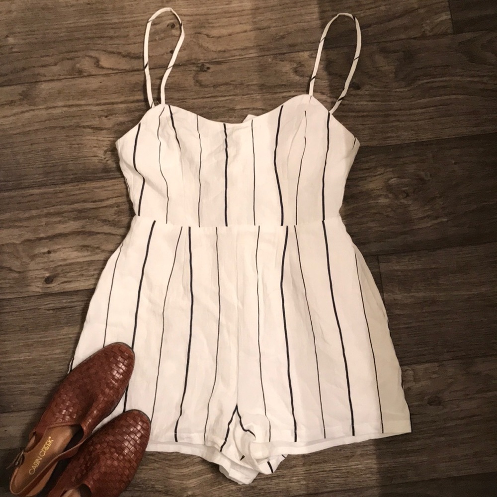 Striped Romper